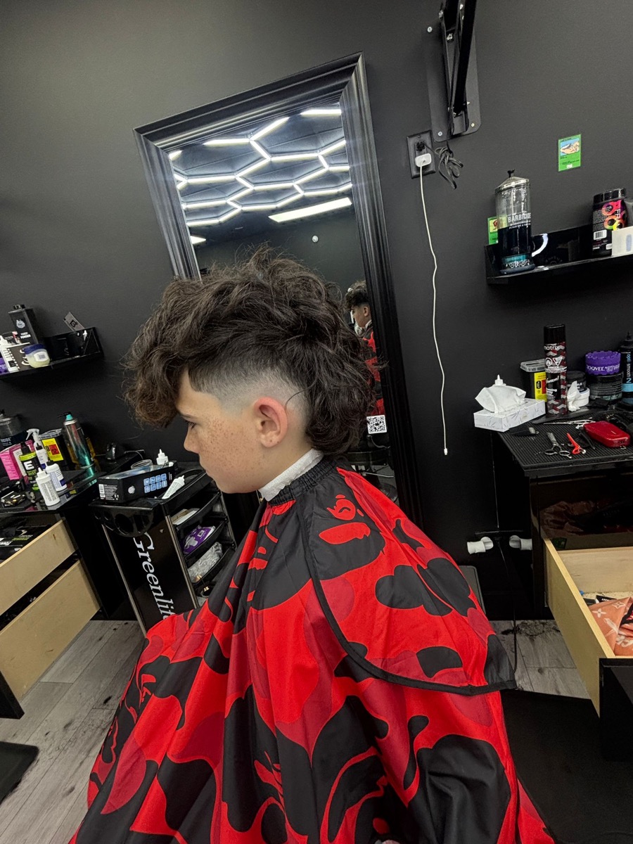 Ghost Barbers haircut