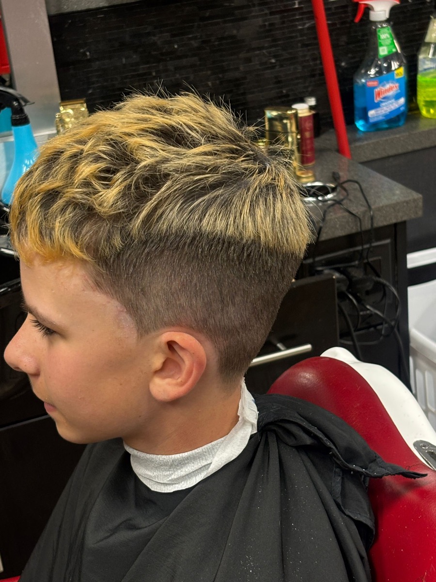 Ghost Barbers haircut