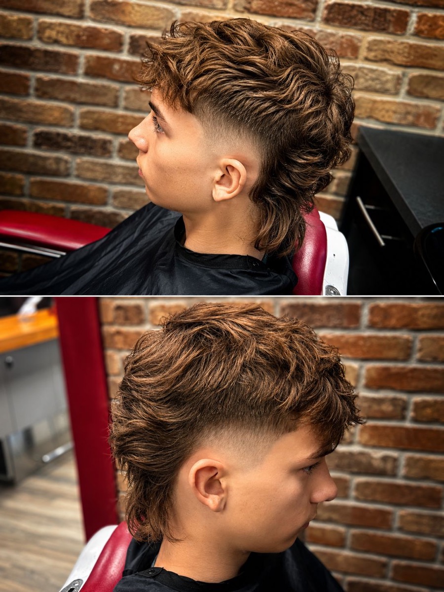 Ghost Barbers haircut