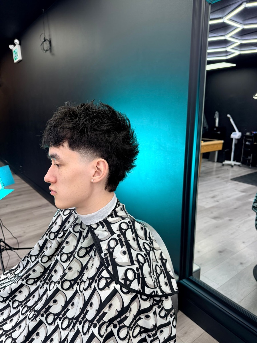 Ghost Barbers haircut